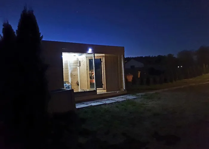 Apartmán Maryja Z Prywatnym Duzym Jacuzzi I Sauna Przystan Pod Niebem Leczyce